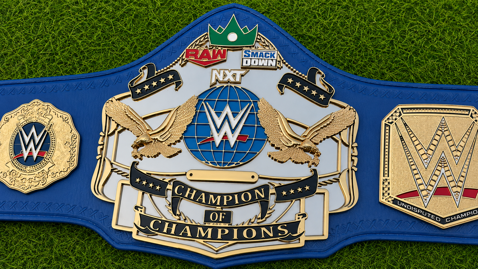 WWE CHAMPION OF CHAMPIONS Title Belt HD CNC