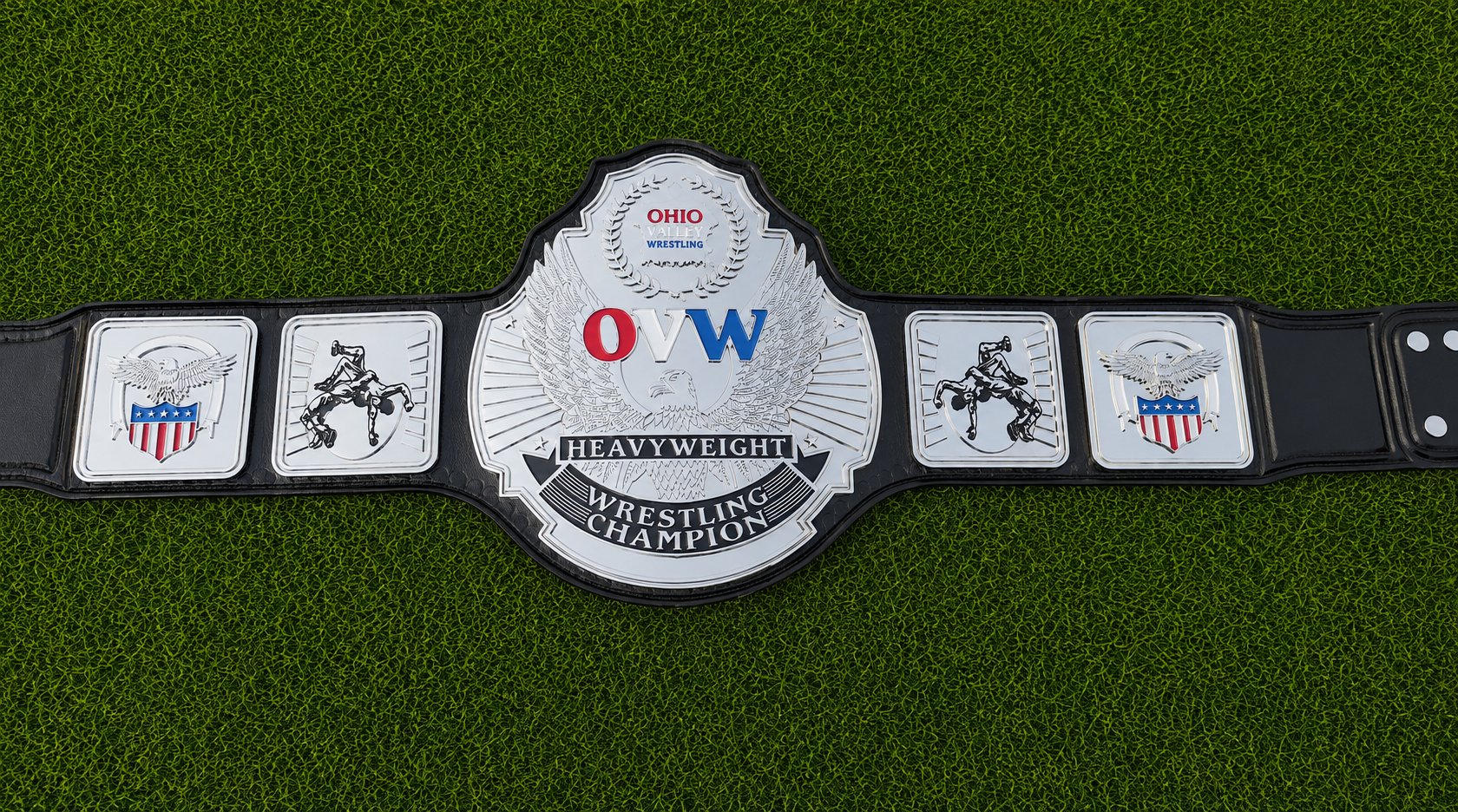 OVW Championship Title Belt HD CNC