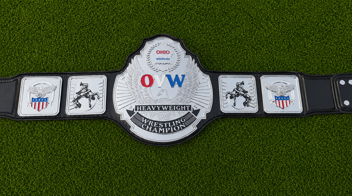 OVW Championship Title Belt HD CNC