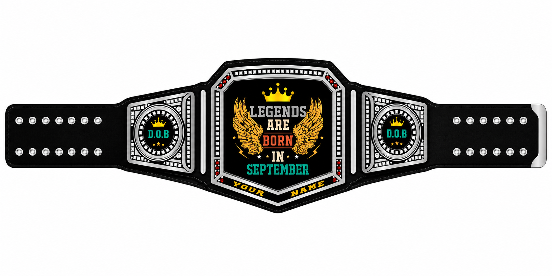 Legends Born In September Belt