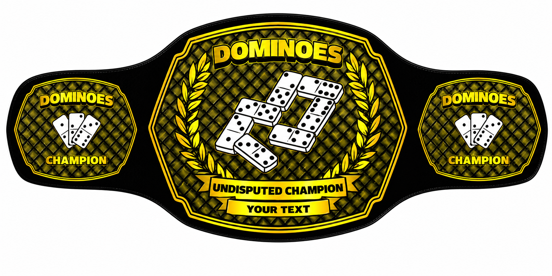 Dominoes Championship Belt