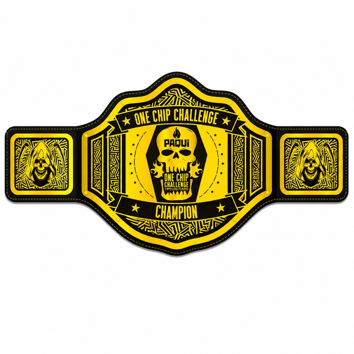 One Chip Challenge Champion Belt