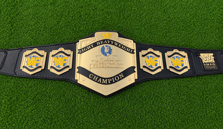 WWF Light Heavyweight World Wrestling Title Belt HD CNC
