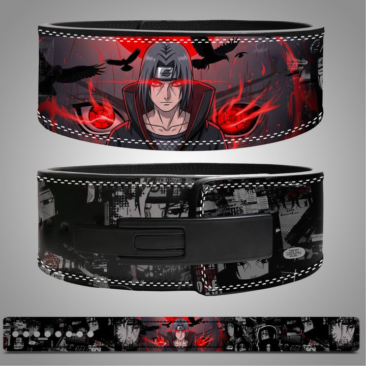 Itachi Uchiha Custom Weightlifting Belt