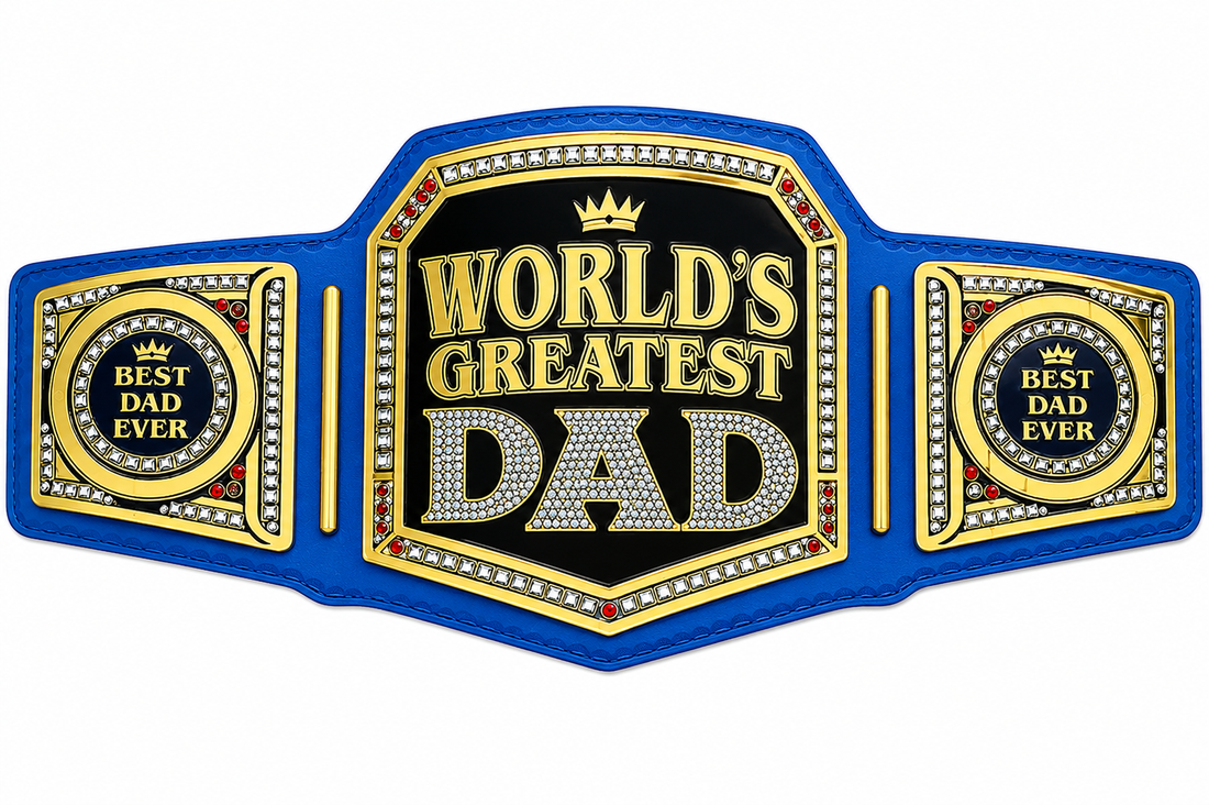 Custom WWE Belt Best Fathers Day Gift