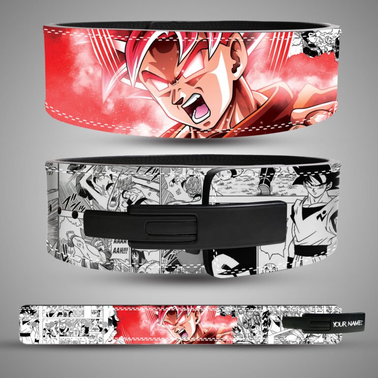Goku Anime Weightlifting Lever Belt
