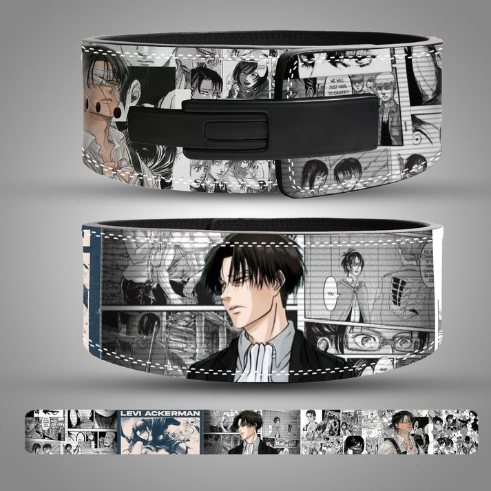Levi Anime weightlifting belt
