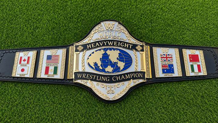 WWF Hogan 86 World Heavyweight Wrestling Championship HD CNC Title Belt