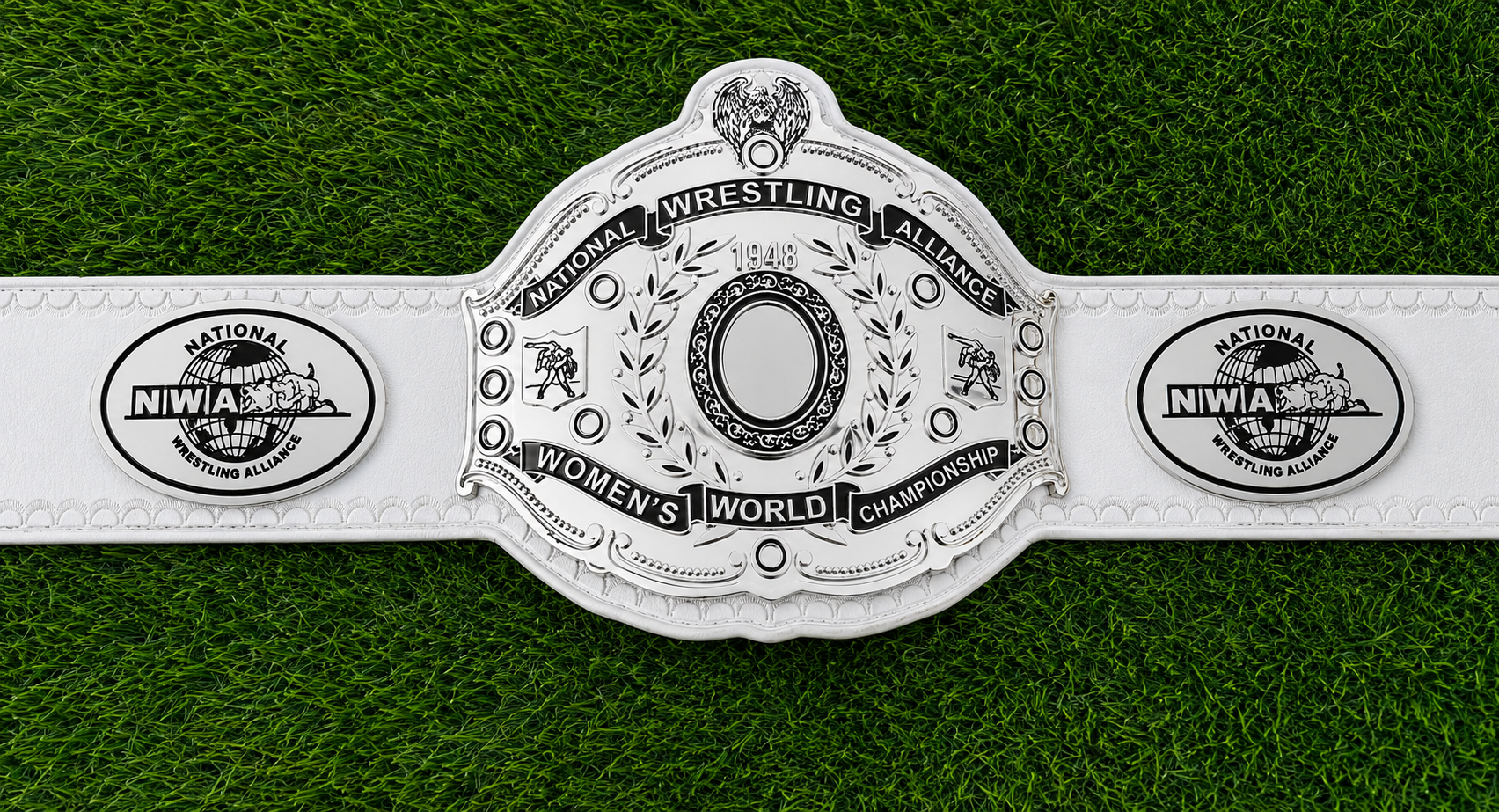 NWA National Wrestling Alliance Womens Title Belt HD CNC