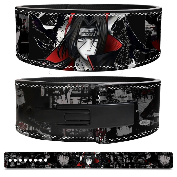 Itachi Uchiha Anime Weightlifting Belt