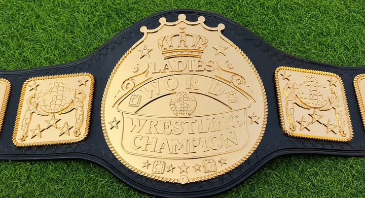 WWF Ladies World Wrestling Championship HD CNC Title Belt