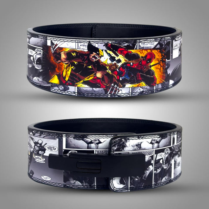 Dead Pool Custom Weight lifting Lever Belt