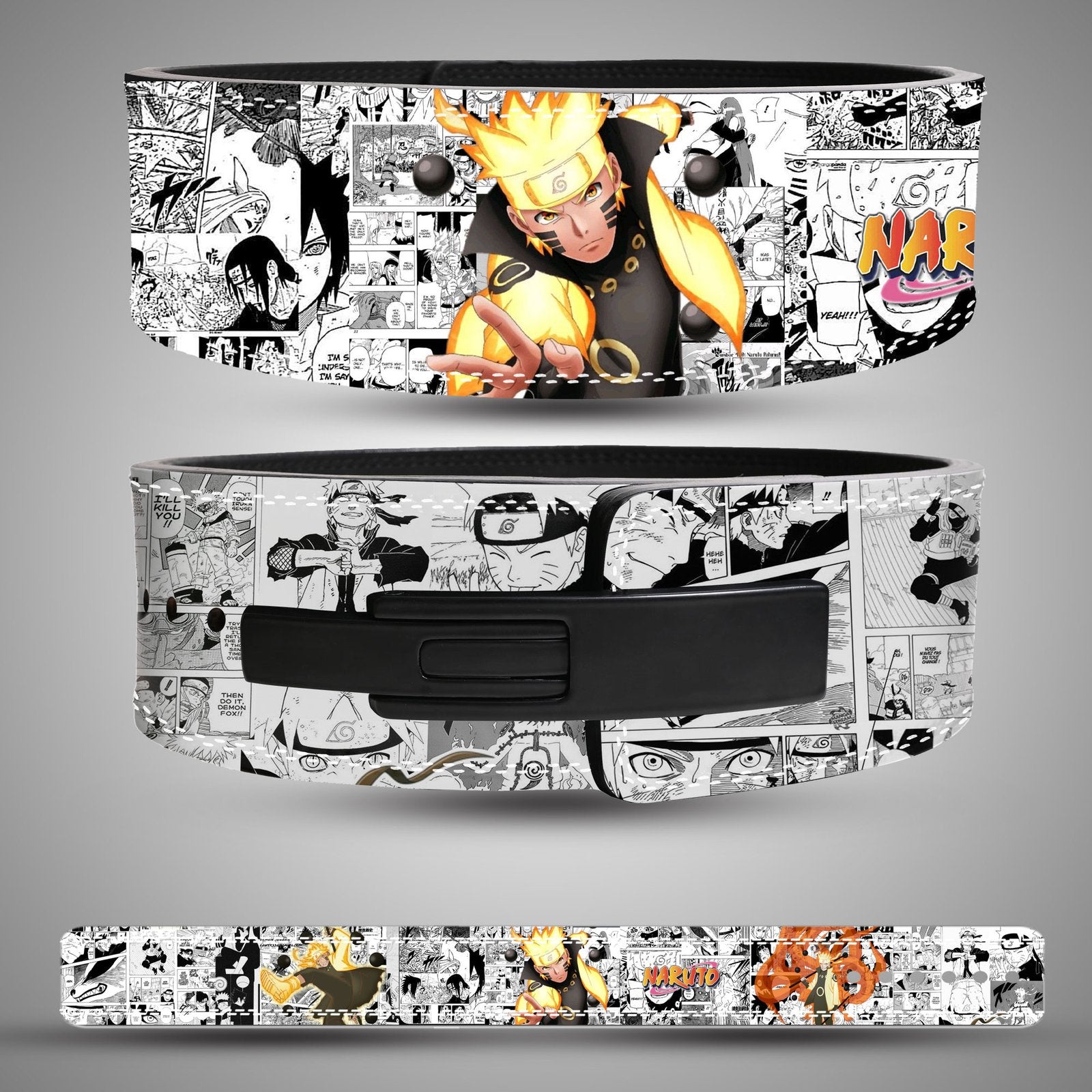 Naruto Anime Weightlifting Belt