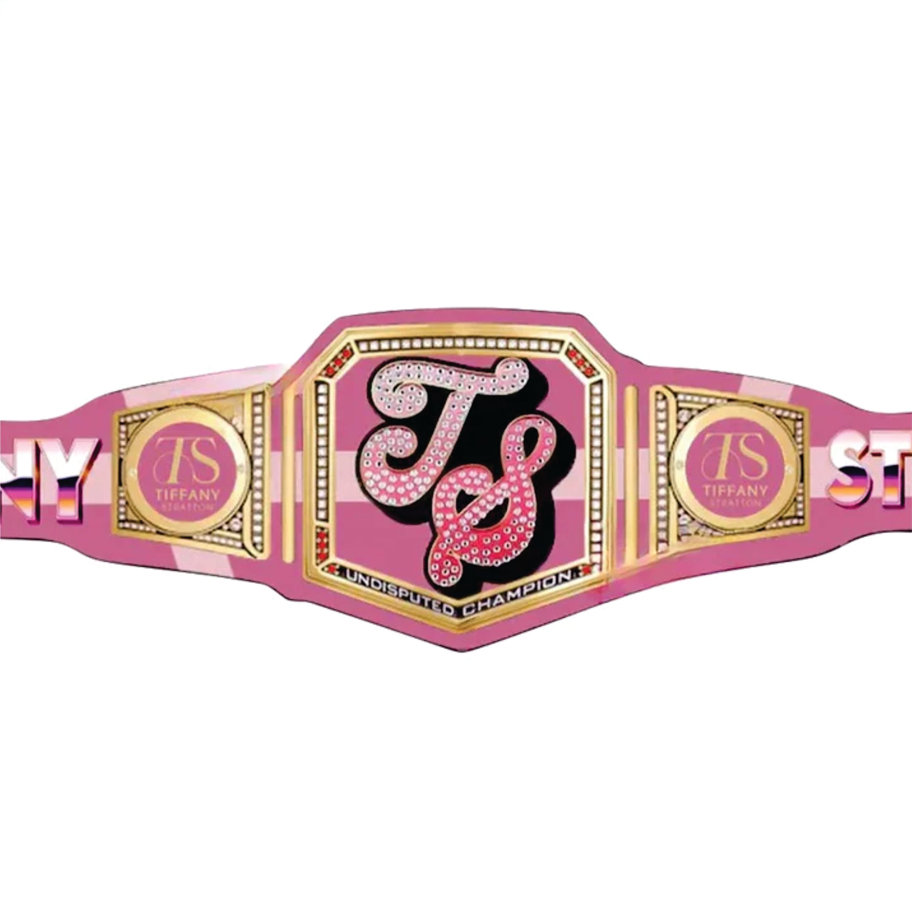 Tiffany Stratton Custom Universal World Heavyweight Championship Belt