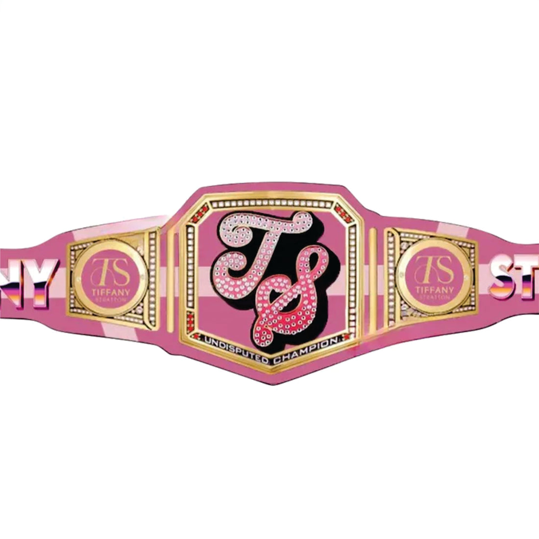 Tiffany Stratton Custom Universal World Heavyweight Championship Belt
