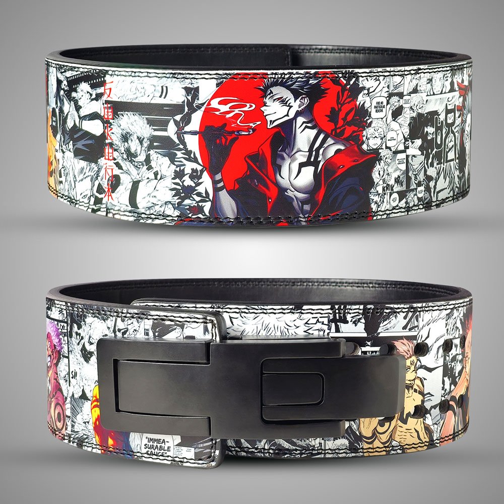 Sukuna Inspired Custom Weightlifting Belt