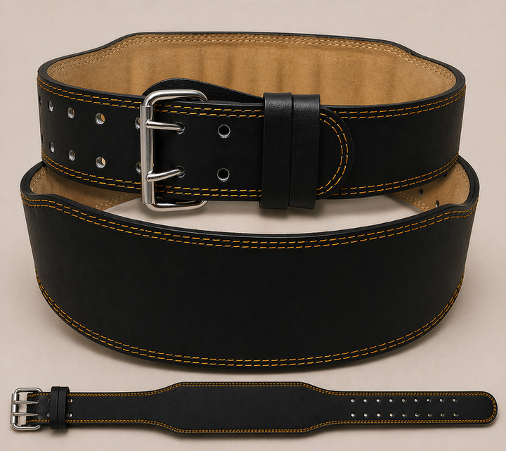 RAD Leather Belt 4inch Gym Power Heavy Duty Weight Lifting