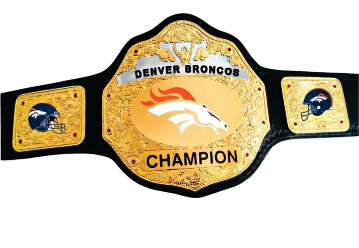 Denver Broncos NFL Championship Belt Title Belts Nation