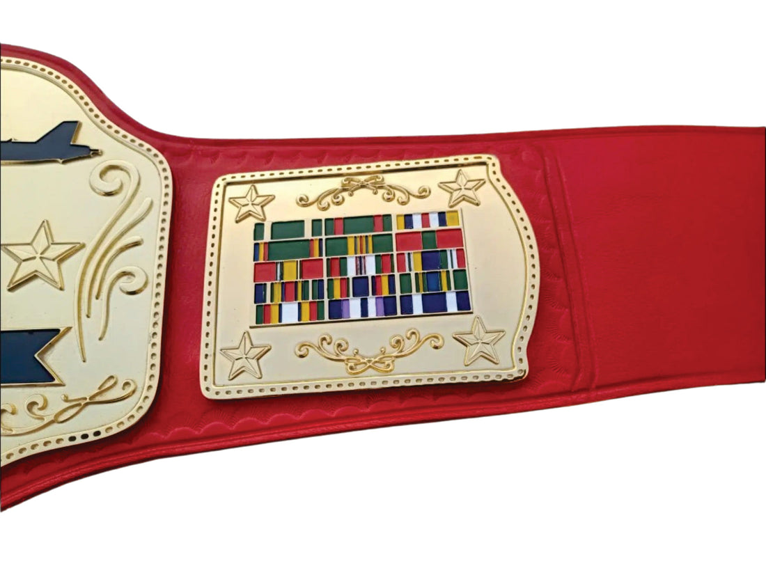 Master Gunnery Sergeant Steven J. Geronimo 17 August 2001 - 19 March 2025 Championship Belt Title Belts Nation