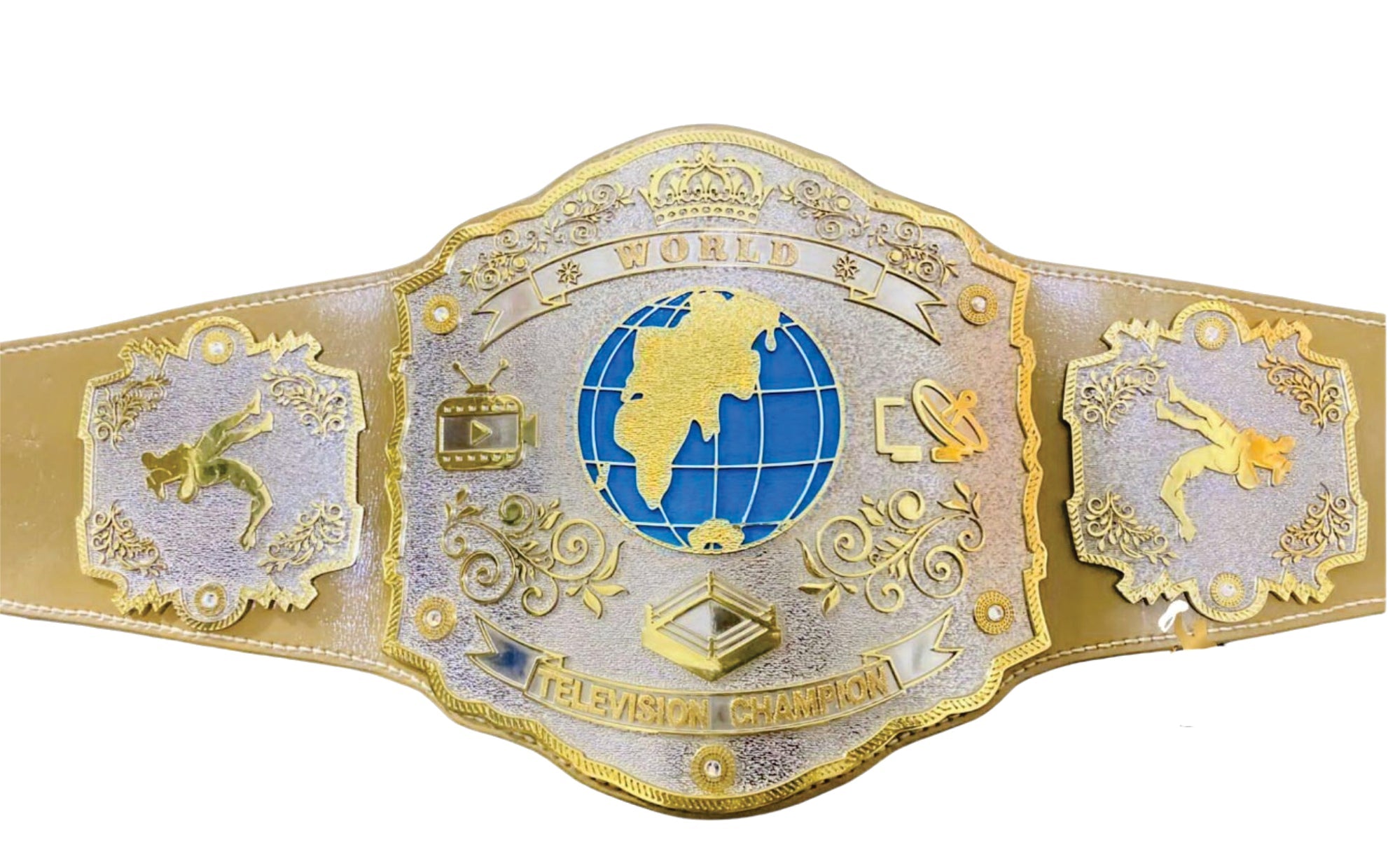 Custom World Television Championship Belt Title Belts Nation