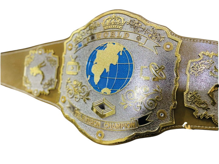 Custom World Television Championship Belt Title Belts Nation