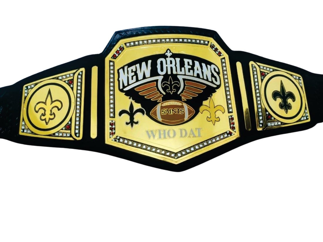 New Orleans Saints NFL Championship Belt Title Belts Nation