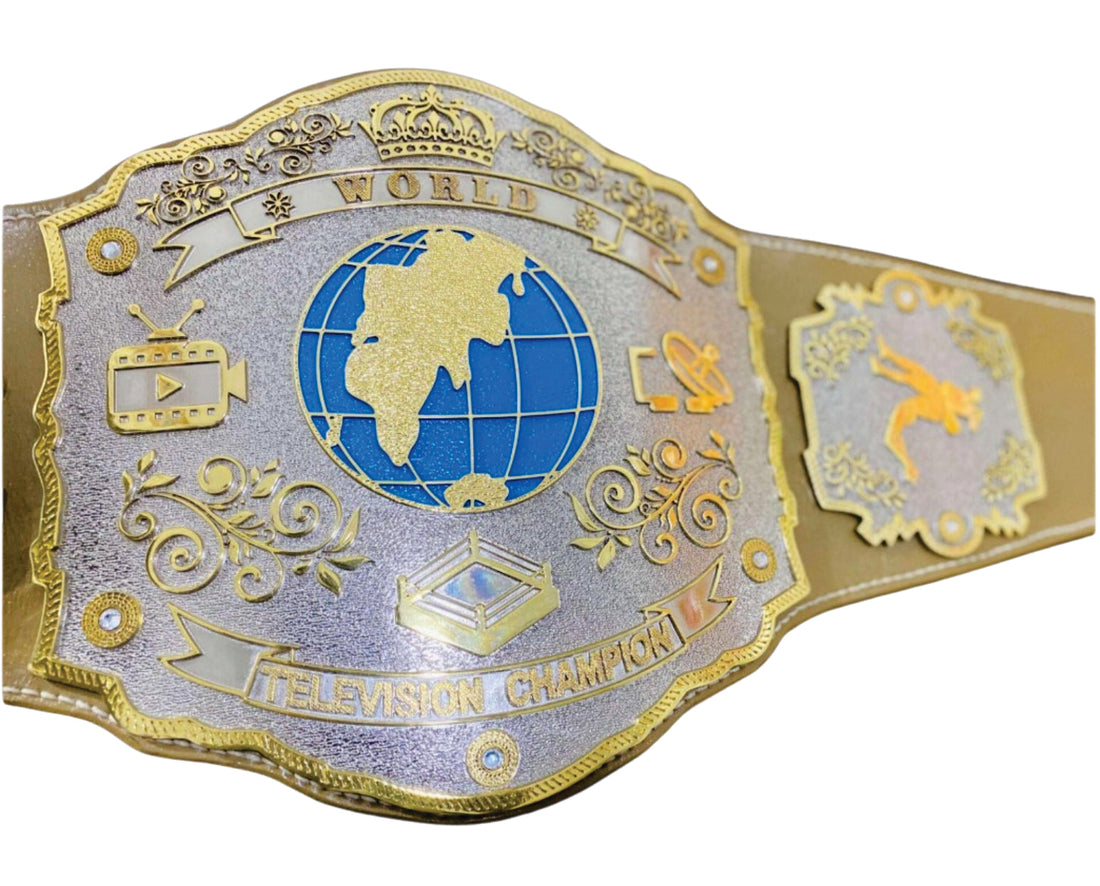 Custom World Television Championship Belt Title Belts Nation