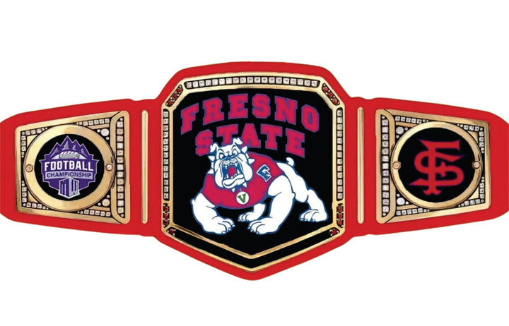 Fresno State Bulldogs National Legacy Title Championship Belt Title Belts Nation