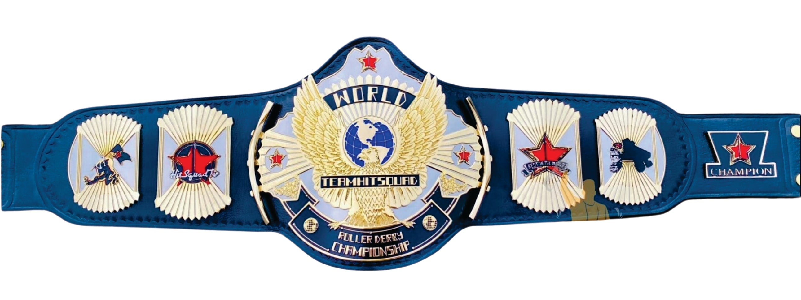 World Termhitsquad Roller Derry Championship Belt Title Belts Nation