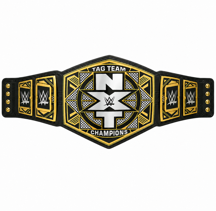 WWE NXT TAG TEAM Brass Championship Belt