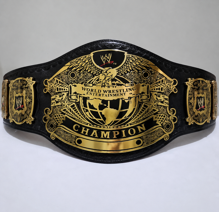 WWE UNDISPUTED Brass 24k Gold Championship Belt
