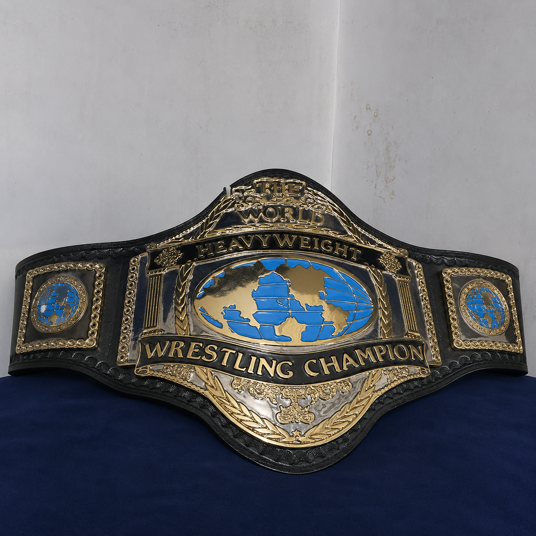 WWF HULK HOGAN 86 Brass Giant Championship Title Belt