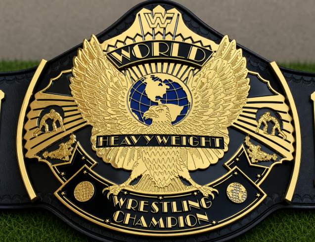 WWF Winged Eagle Custom Wrestling Belts