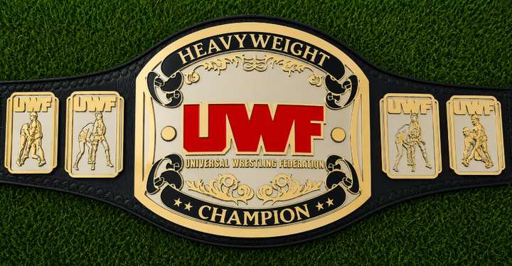 UWF Heavy Weight Wrestling Title Belts