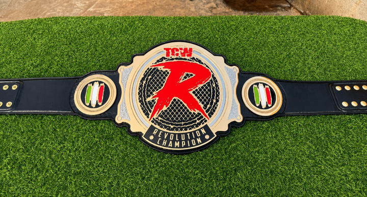 TCW Revolution Custom Championship HD CNC Title Belt