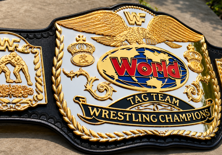 WWF World Tag Team Championship HD CNC Title Belt
