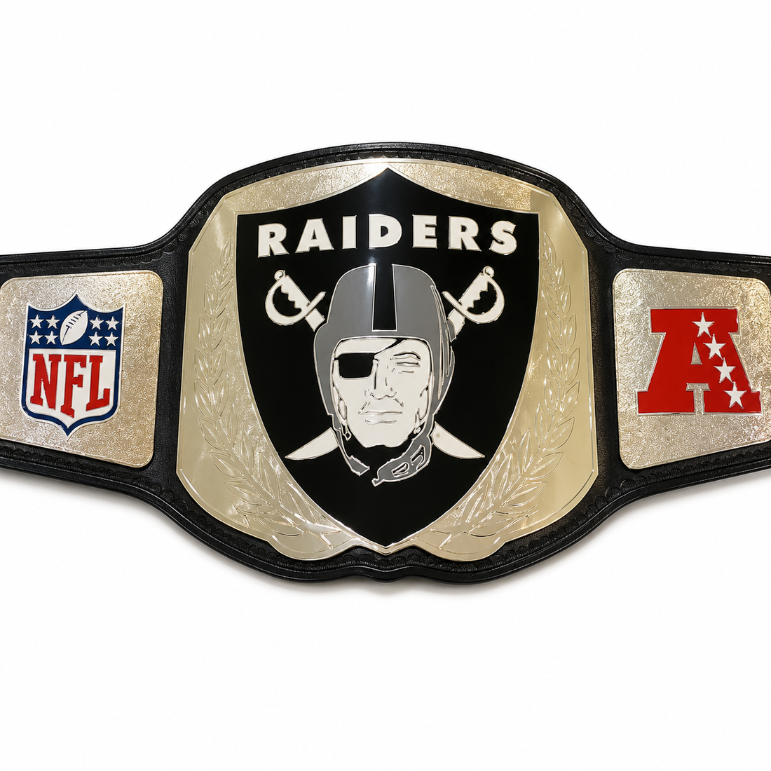 Raiders Heavyweight Wrestling Title Replica Championship Belt 2MM Zinc Replica