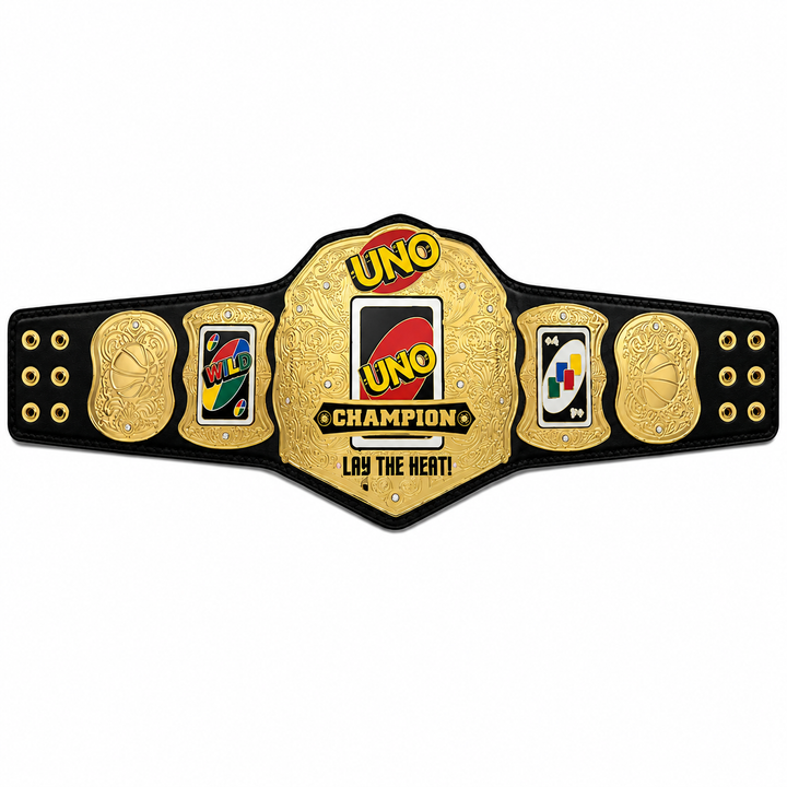 UNO Wrestling Championship Belt Adult Size Replica