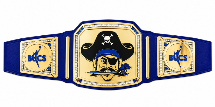 New Custom Oswego basketball championship belt Cow Hide Leather Strap