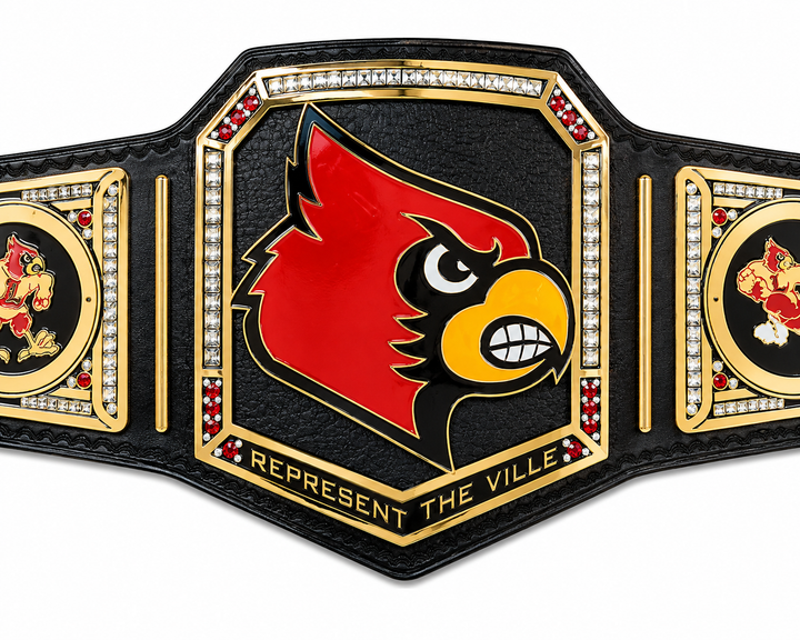 New Louisville Cardinals Legacy Championship Belt 4mm
