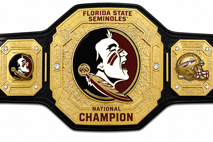 New Customise Florida State Seminoles Champion belt Adult Size