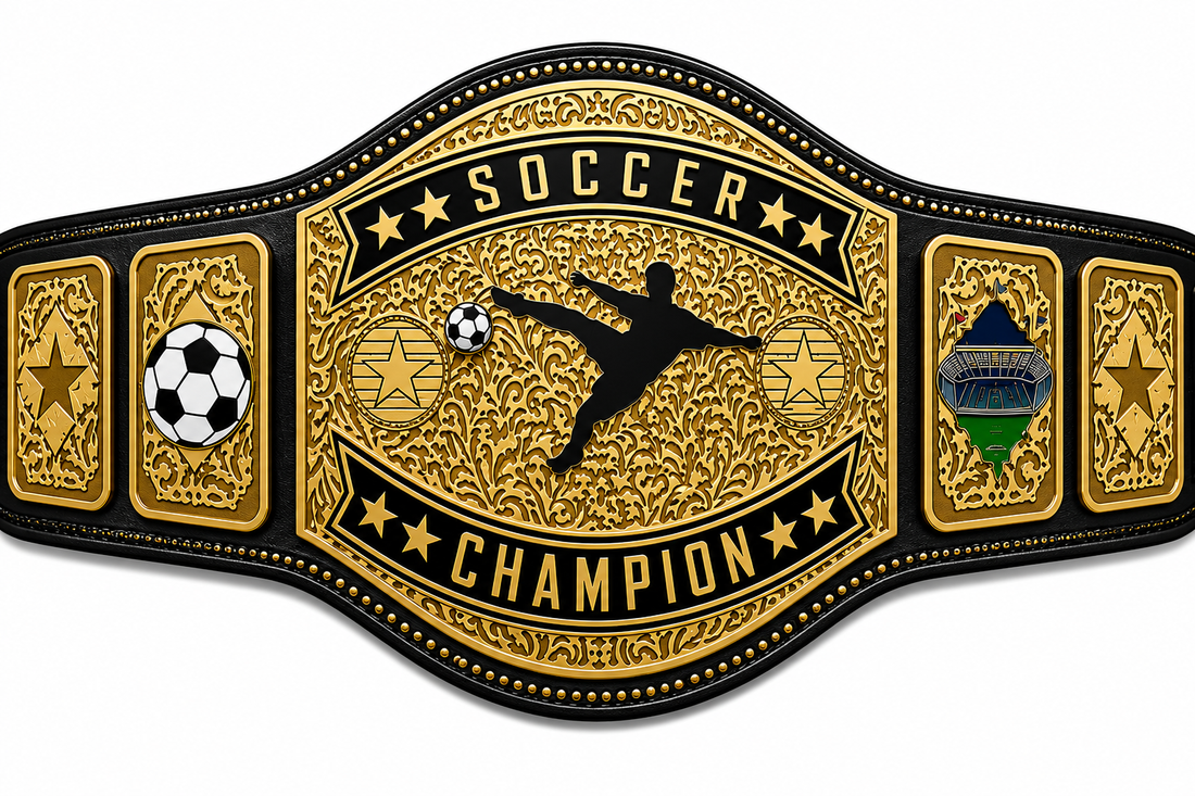 Custom Soccer Championship Belt football Belt Personalised for All clubs
