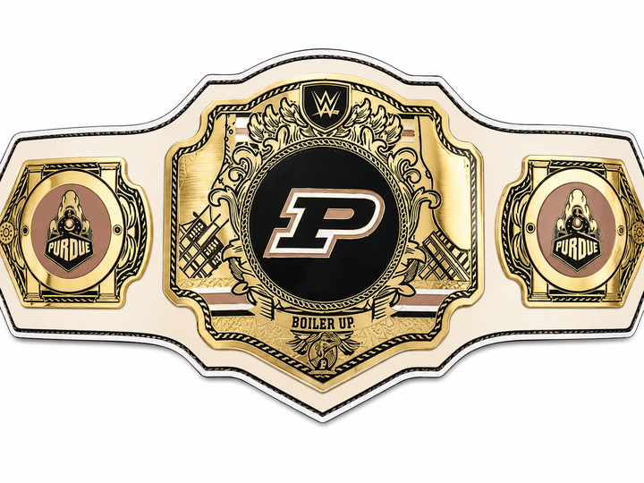 New Purdue Boilermakers Wrestling Championship Belt 4mm