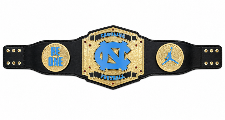 New Custom Carolina football championship belt Adult Size Genuine Leather