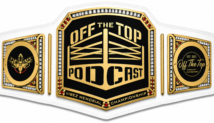 New Customise of the Top Podcast Championship belt Adult Size
