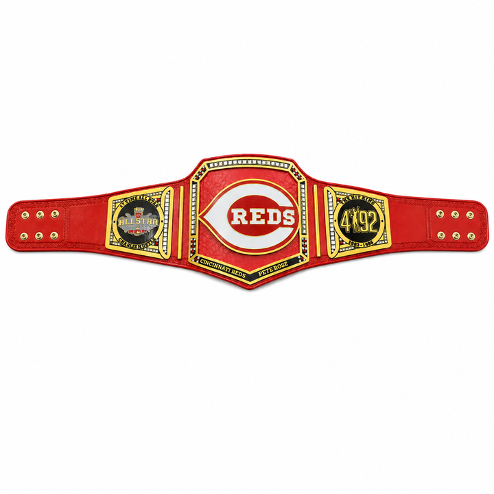 New Customise Cincinnati Red Football Championship Title Belt Adult Size
