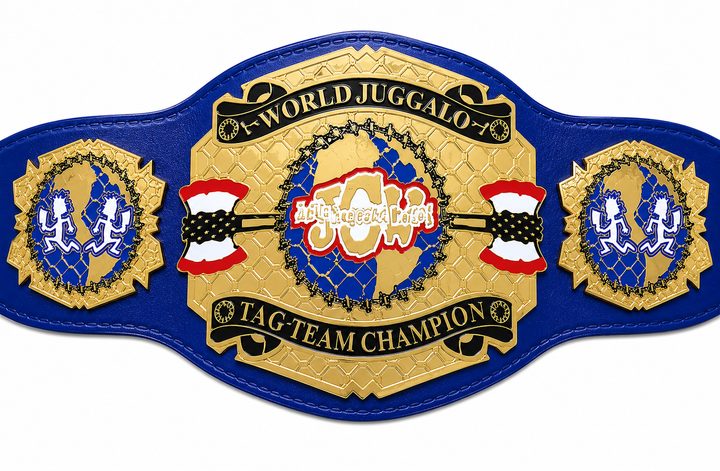 JCW World Juggalo Heavyweight Wrestling Championship Title Belt Replica Adult