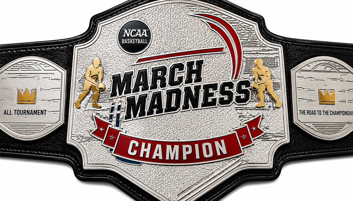 New Customise LSU Tigers Championship Belt Adult Size