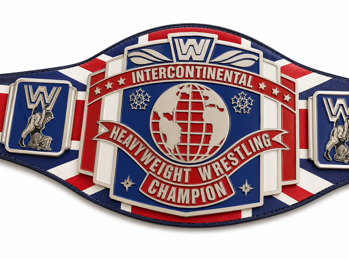 Customized intercontinental heavyweight Wrestling Championship Belt Zinc Replica