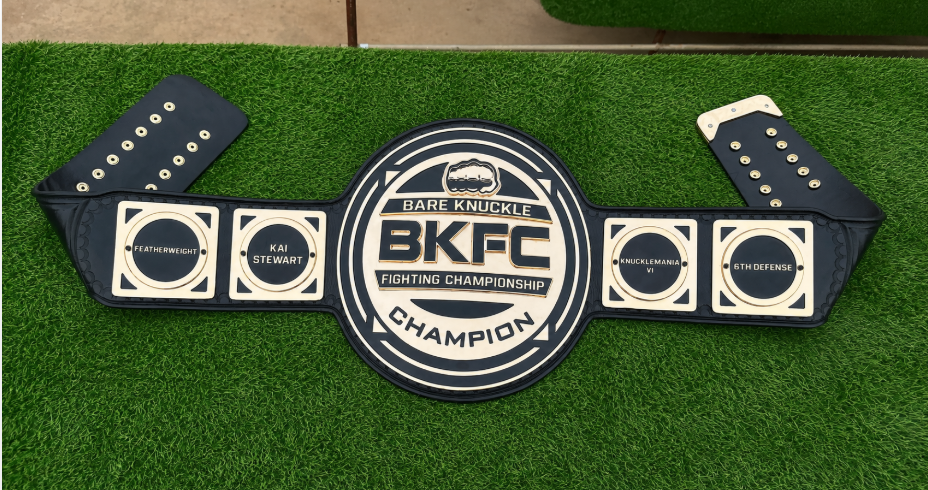 BKFC Title Boxing Belt For Championship With Logo